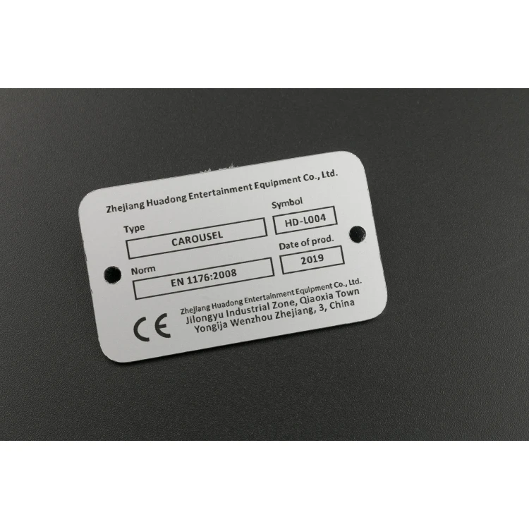 Tabliczka grawerowana z aluminium aluply - wymiar 50x30mm - TAB063
