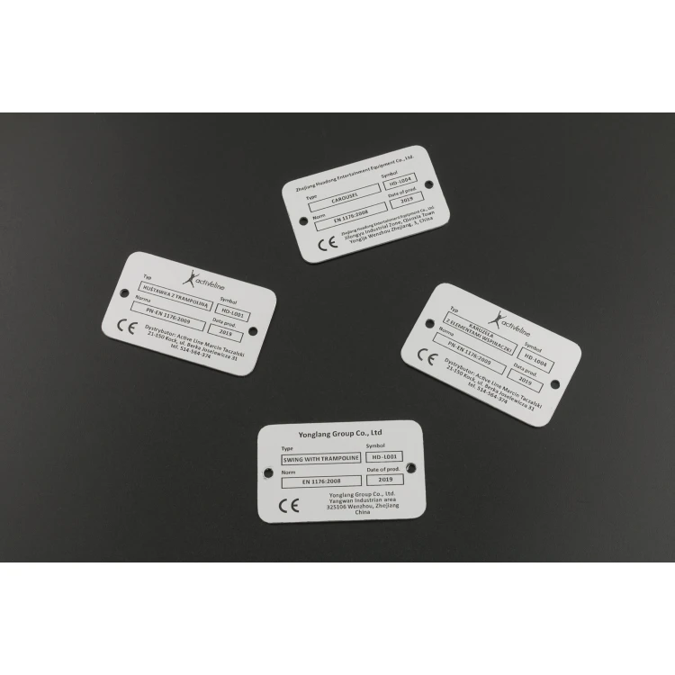 Tabliczka grawerowana z aluminium aluply - wymiar 50x30mm - TAB063