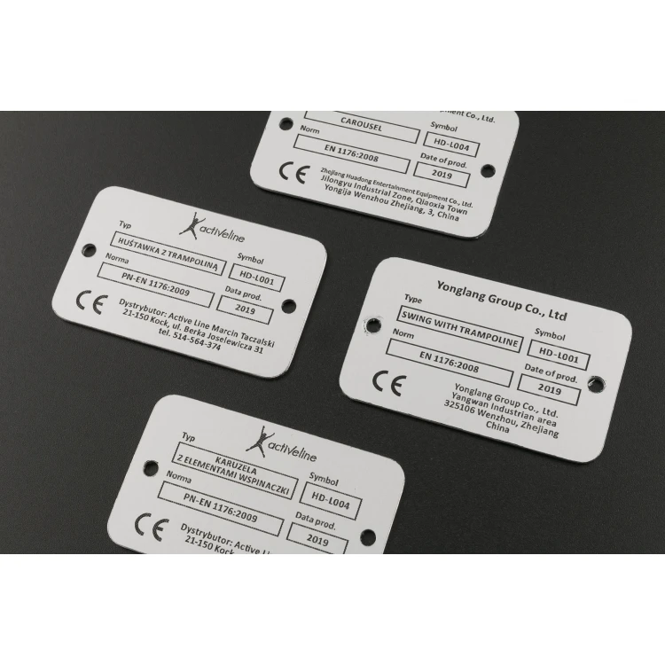 Tabliczka grawerowana z aluminium aluply - wymiar 50x30mm - TAB063