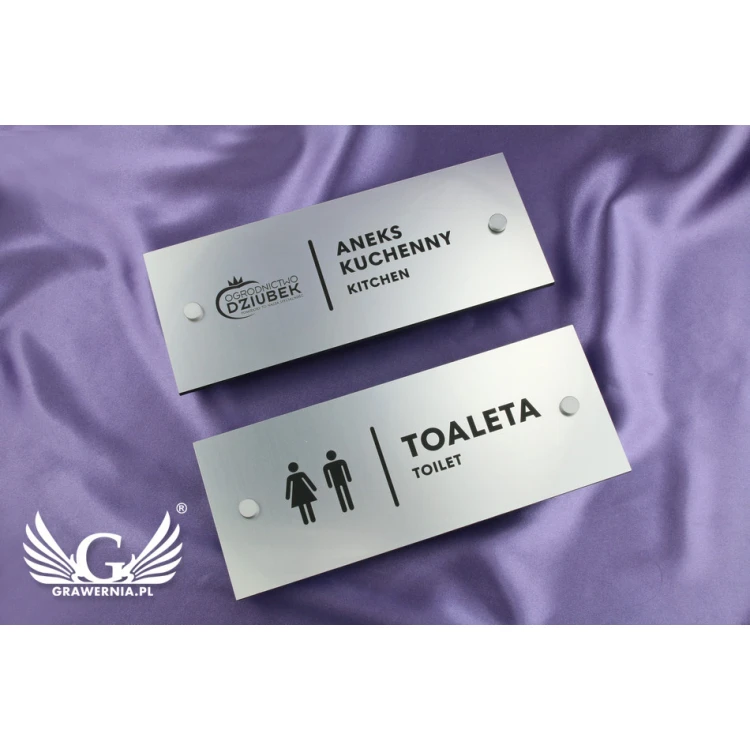 Tabliczki informacyjne dla firmy i biura - SZ091 - wym. 250x100mm 