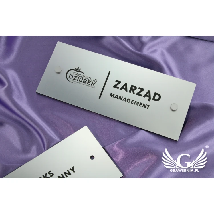 Tabliczki informacyjne dla firmy i biura - SZ091 - wym. 250x100mm 