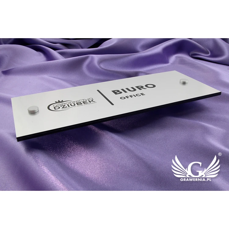 Tabliczki informacyjne dla firmy i biura - SZ091 - wym. 250x100mm 