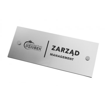 Tabliczki informacyjne dla firmy i biura - SZ091 - wym. 250x100mm 