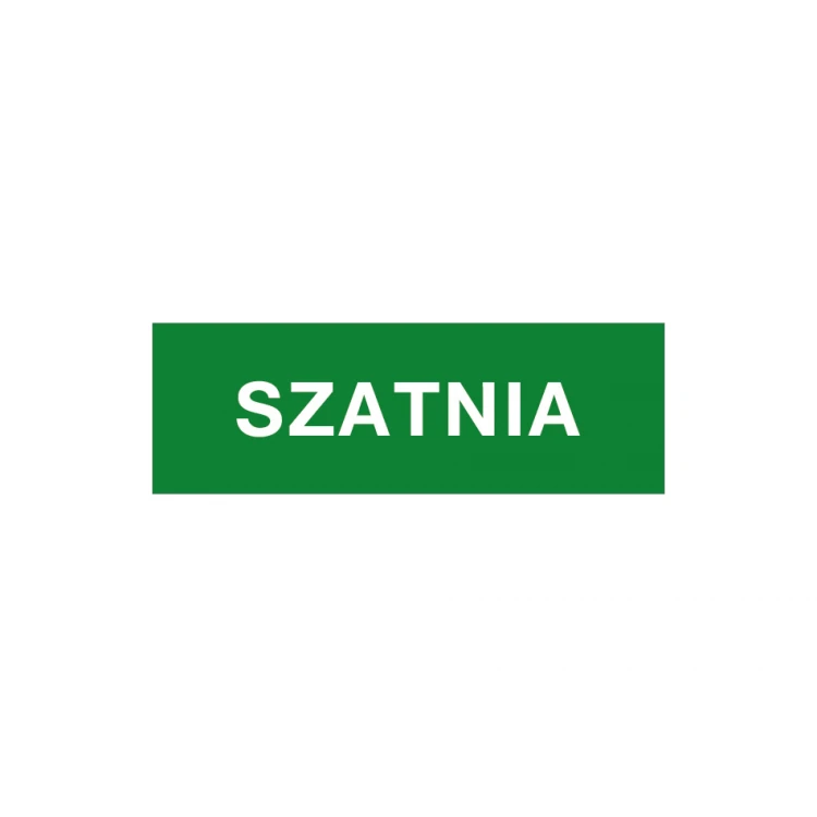 Tabliczki informacyjne szatnia, narciarnia, pokój konferencyjny - wym. 210x70mm - PVC - druk UV - TAB170