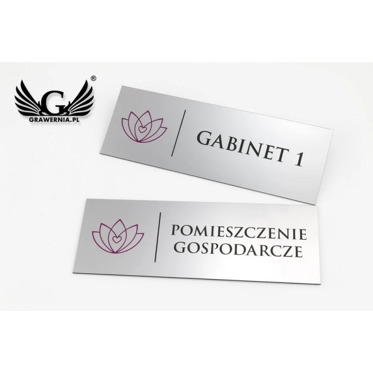 Tabliczki do gabinetu - wym. 230x80mm  - SZ125