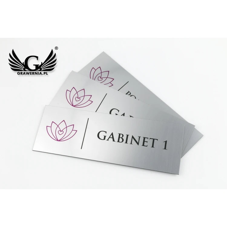 Tabliczki do gabinetu - wym. 230x80mm  - SZ125