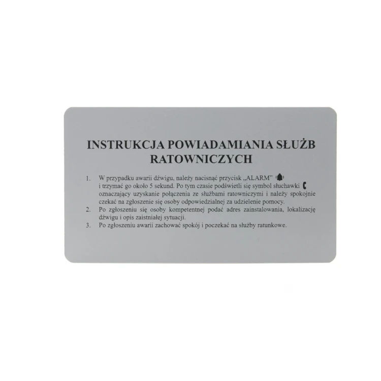 Tabliczki przemysłowe grawerowane z aluminium aluply - wymiary: 175x100mm - TAB136 