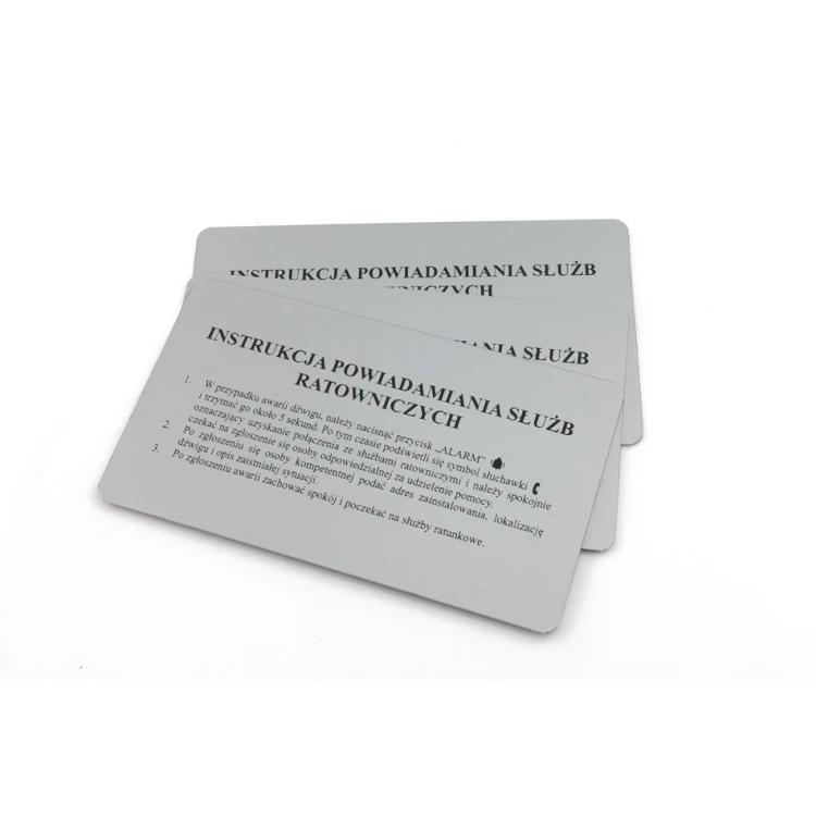Tabliczki przemysłowe grawerowane z aluminium aluply - wymiary: 175x100mm - TAB136 
