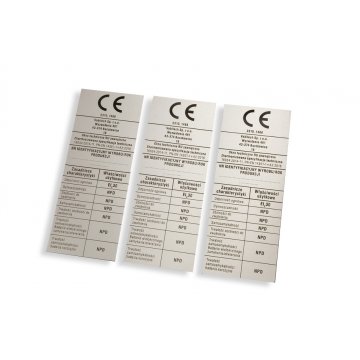 Tabliczki znamionowe - AlumaMark 0,5mm - wymiary: 50x170mm - TZN040 