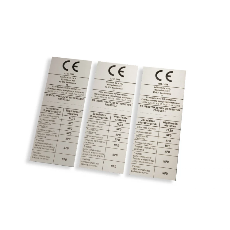 Tabliczki znamionowe - AlumaMark 0,5mm - wymiary: 50x170mm - TZN040 