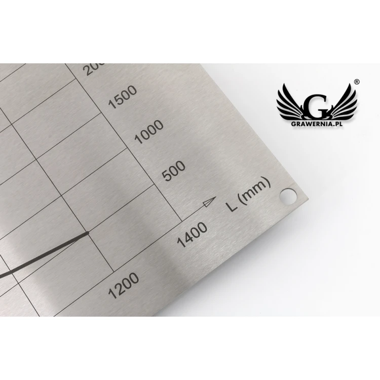 Tabliczki znamionowe - wym. 265x150mm - stal 2mm - TAB085