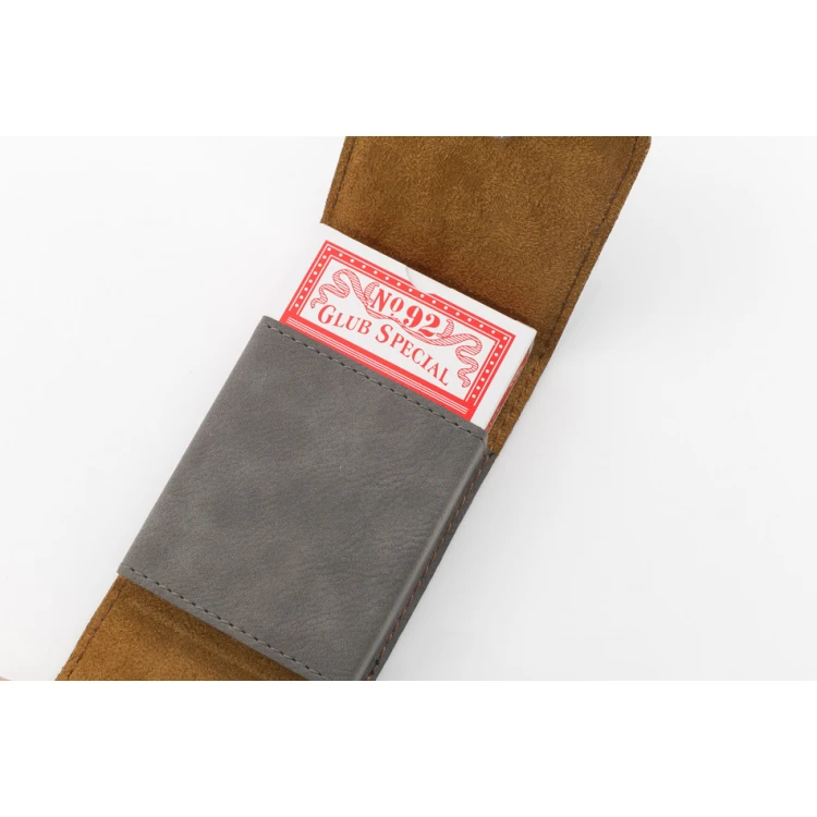 Talia kart w etui z ekoskóry z Twoim grawerem - Karty Kord - GR004