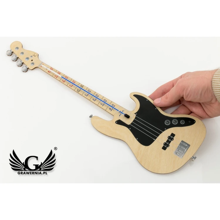 Termometr basisty - gitara basowa - kolorowy druk UV - TER001