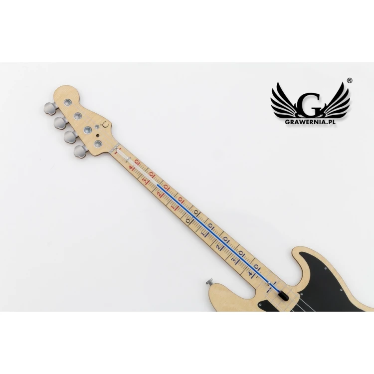 Termometr basisty - gitara basowa - kolorowy druk UV - TER001
