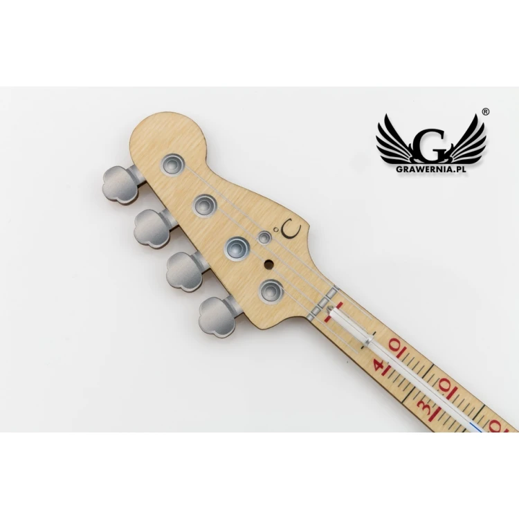 Termometr basisty - gitara basowa - kolorowy druk UV - TER001