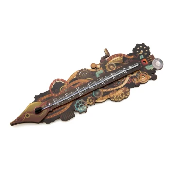 Termometr steampunkowy - cyfrowy druk UV - TER011