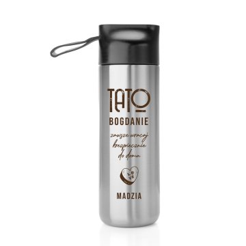 Termos ze stali nierdzewnej Castor - 600ml - Prezent dla taty - TRM009