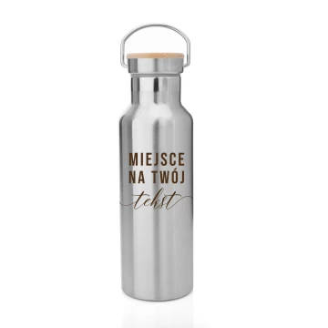 Termos ze stali nierdzewnej z dowolnym tekstem - Denali - 500ml - TRM007