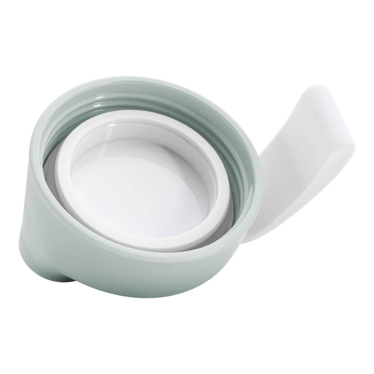 Termos ze stali nierdzewnej z grawerem - turkusowy - 600 ml - TRM011