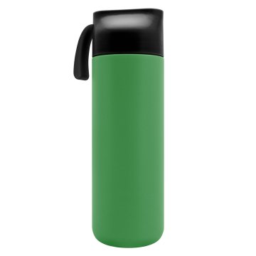Termos ze stali nierdzewnej z grawerem - zielony - 600 ml - TRM014