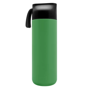 Termos ze stali nierdzewnej z grawerem - zielony - 600 ml - TRM014