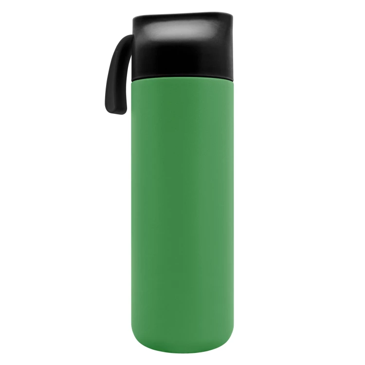 Termos ze stali nierdzewnej z grawerem - zielony - 600 ml - TRM014