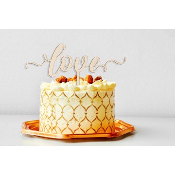 Topper na tort - Love - TOP052