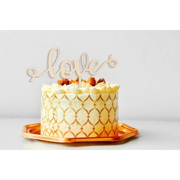 Topper na tort - Love - TOP053