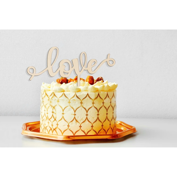Topper na tort - Love - TOP053