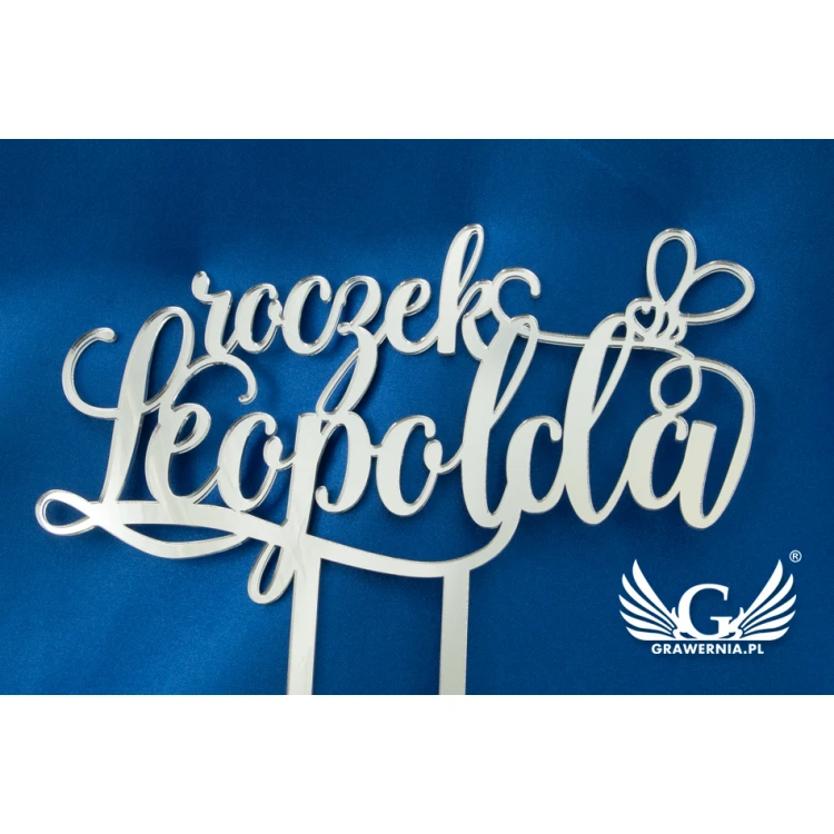 Topper na tort urodzinowy - roczek - TOP022