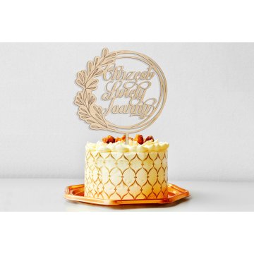 Topper na tort - Chrzest Święty - TOP056