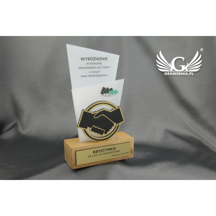 Trofeum akrylowe - EXTREME 2 - model DTA50 - wys. 21,5cm