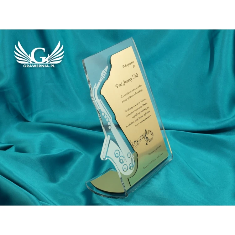 Trofeum akrylowe - model DTA20 - wysokość 21 cm