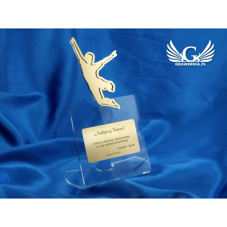 Trofeum akrylowe - model DTA20 - wysokość 21 cm