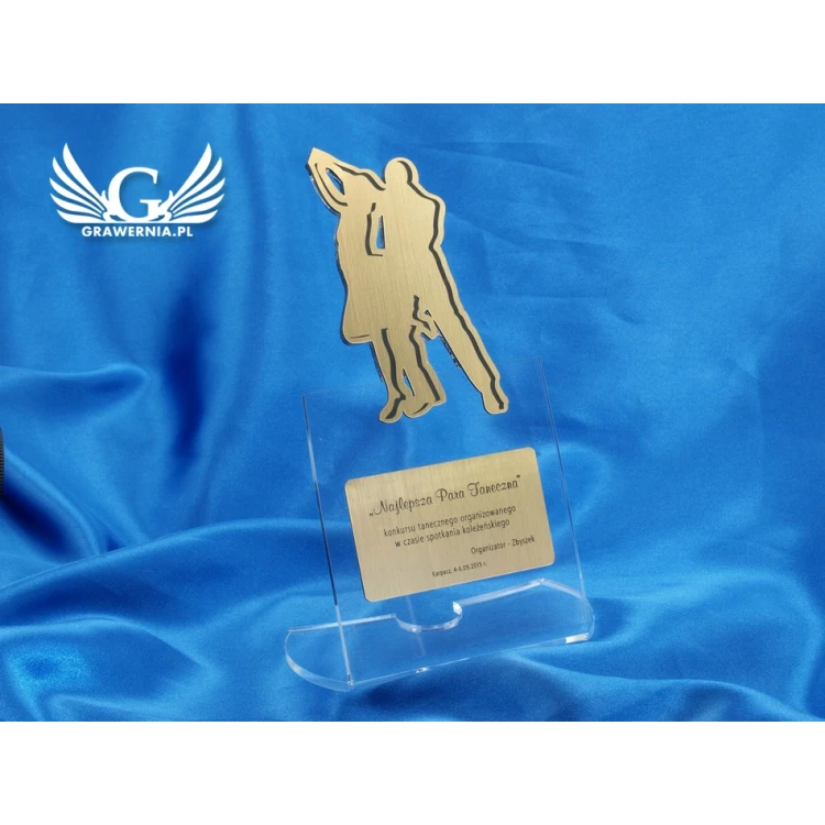 Trofeum akrylowe - model DTA20 - wysokość 21 cm
