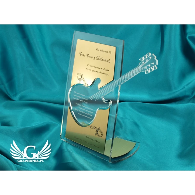 Trofeum akrylowe - model DTA20 - wysokość 21 cm