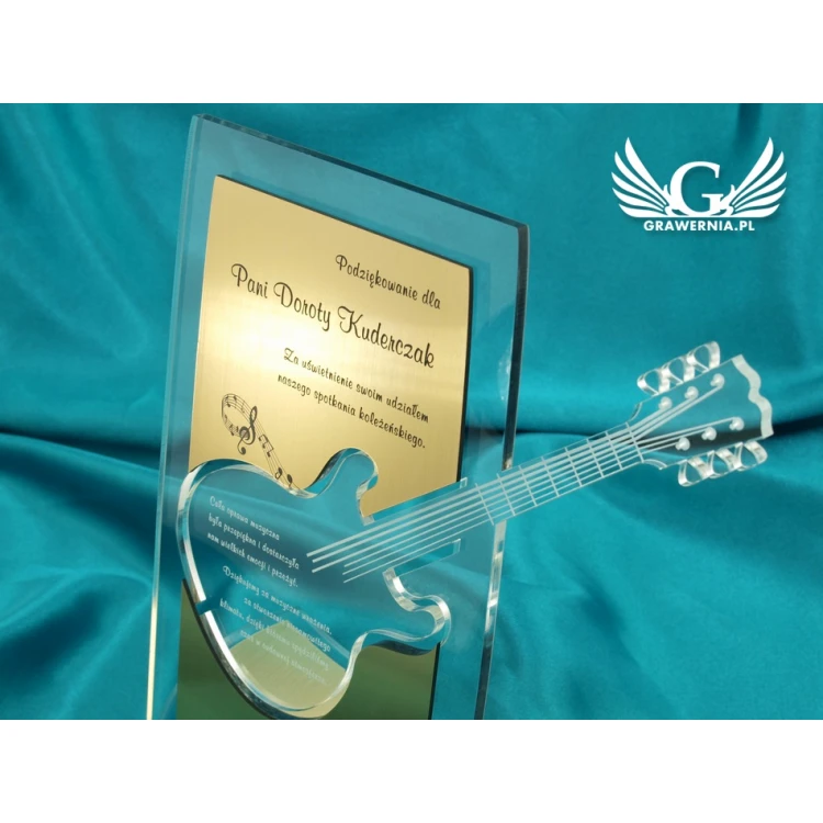 Trofeum akrylowe - model DTA20 - wysokość 21 cm