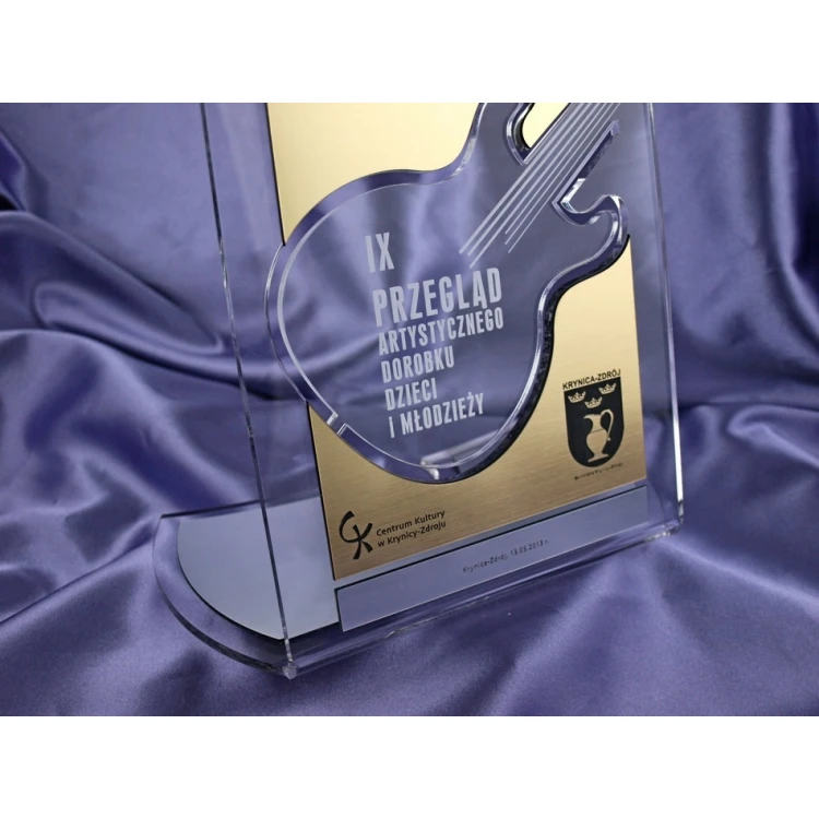 TROFEUM DLA MUZYKA - wg indywidualnego projektu - model DTA11