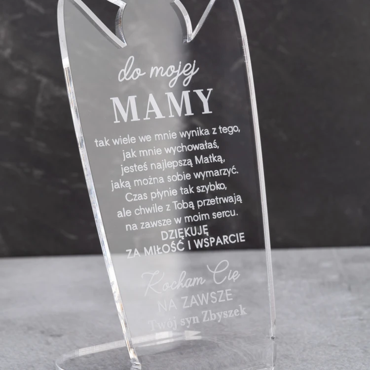 TROFEUM SERCE - prezent dla mamy - model MTA5