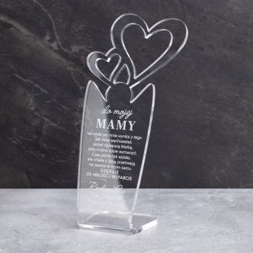 TROFEUM SERCE - prezent dla mamy - model MTA5