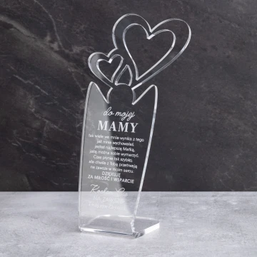 TROFEUM SERCE - prezent dla mamy - model MTA5