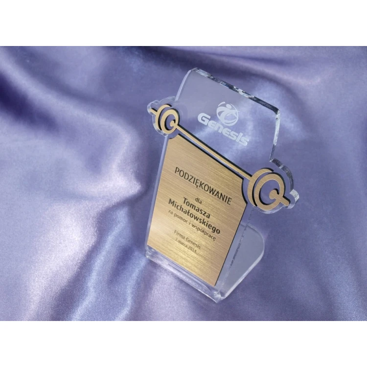 Trofeum akrylowe Sport - model DTA16 - wysokość 15 cm