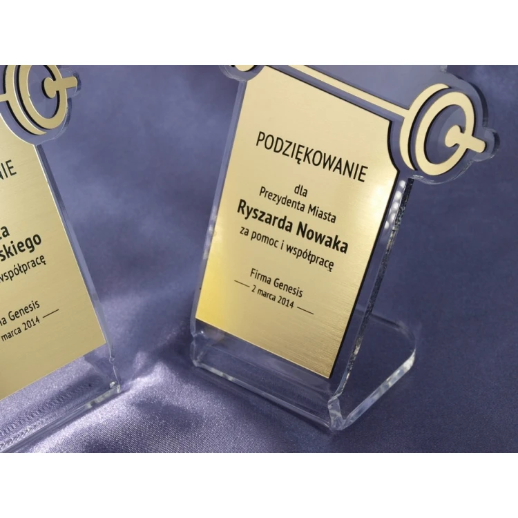 Trofeum akrylowe Sport - model DTA16 - wysokość 15 cm