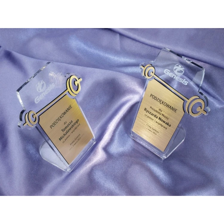 Trofeum akrylowe Sport - model DTA16 - wysokość 15 cm