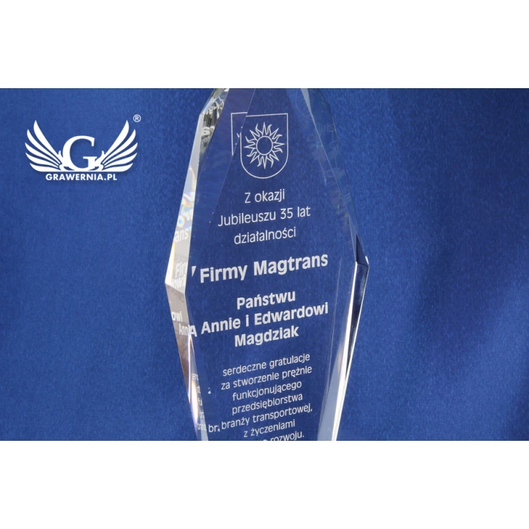 Trofeum szklane - AMARO