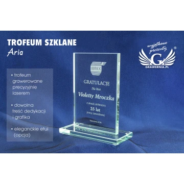 Trofeum szklane - ARIA