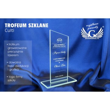 Trofeum szklane - CULTI