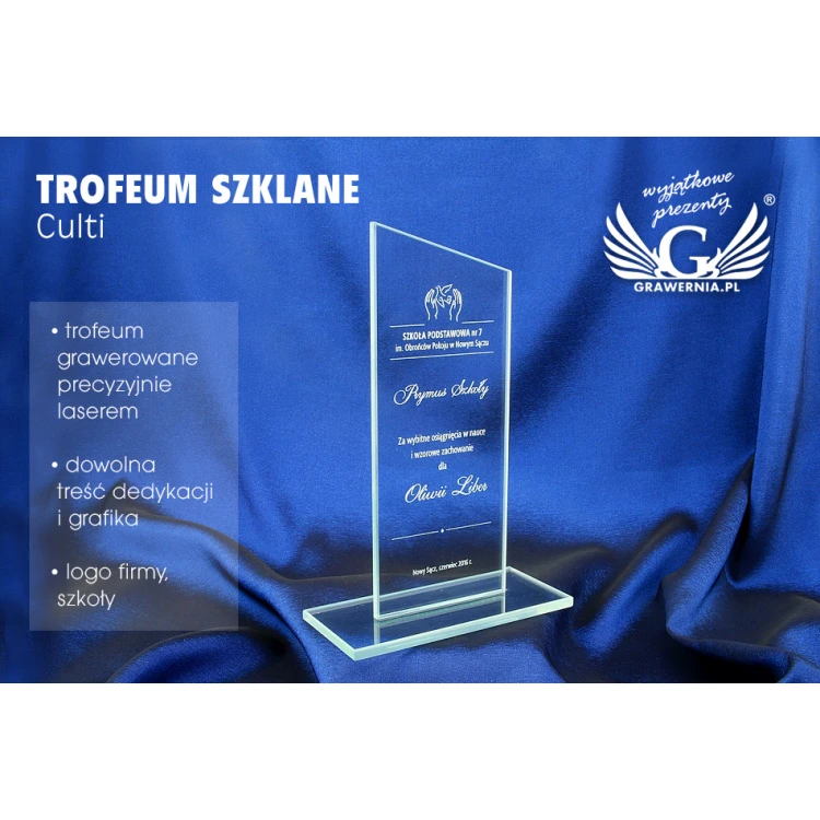 Trofeum szklane - CULTI