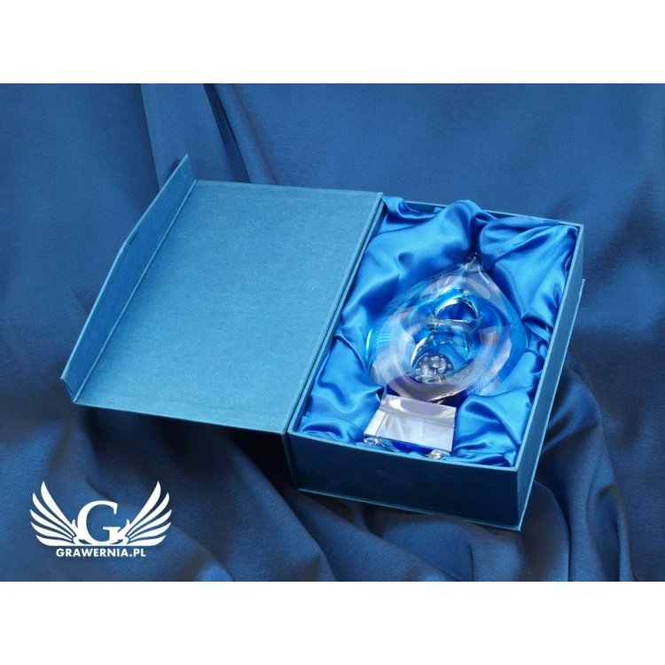 Trofeum szklane w etui - LAGUNA