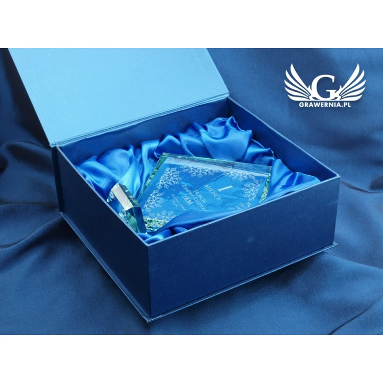 Trofeum szklane w etui - QUARTET SMALL
